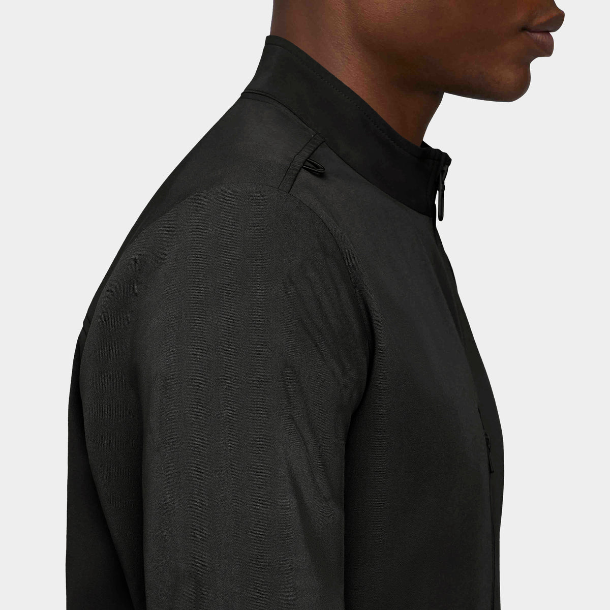 Men's 5-Pocket Full-Zip Track Scrub Jacket