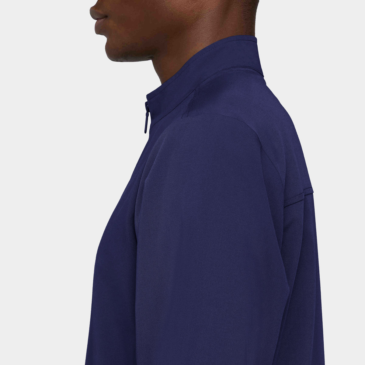 Men's 5-Pocket Full-Zip Track Scrub Jacket