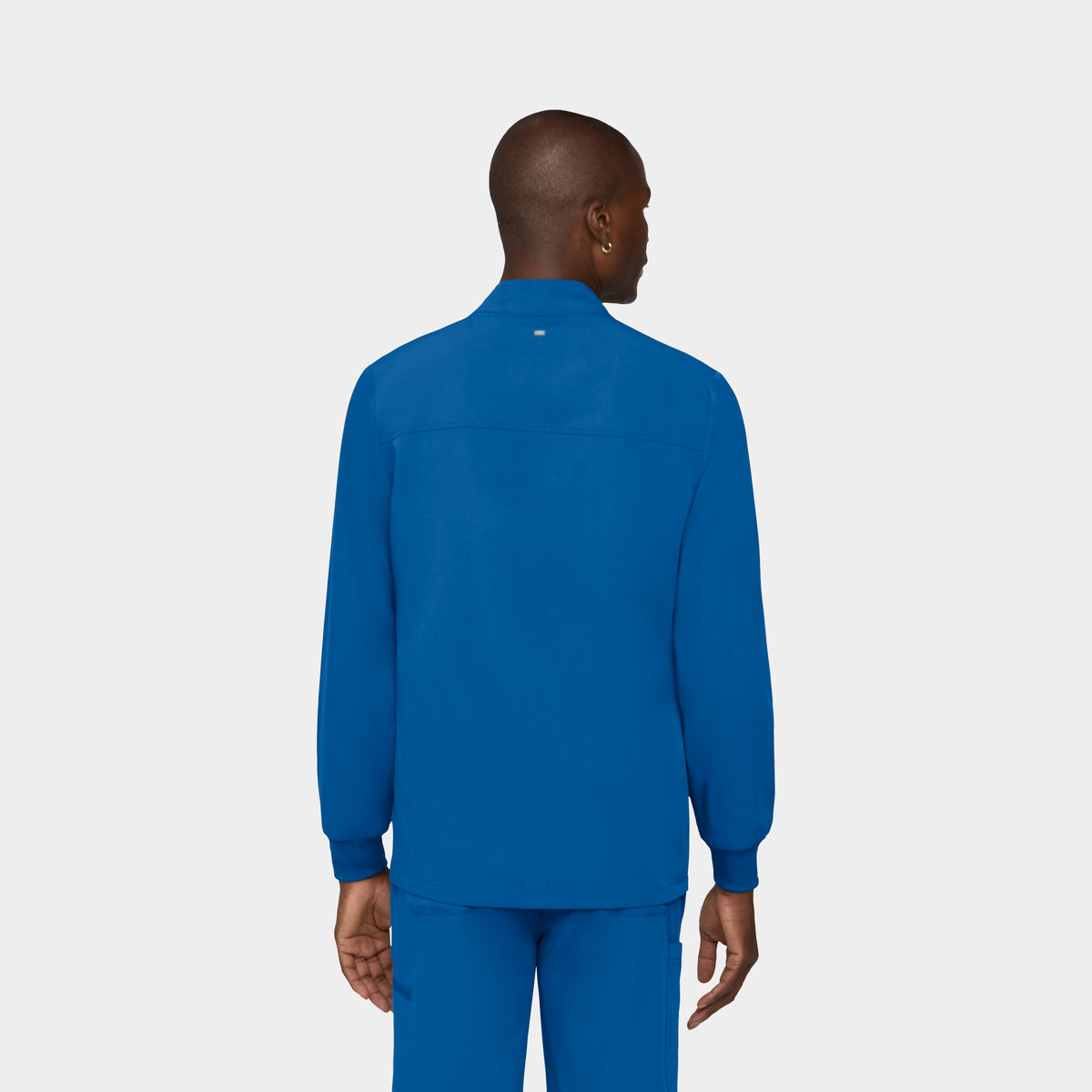 Men's 5-Pocket Full-Zip Track Scrub Jacket