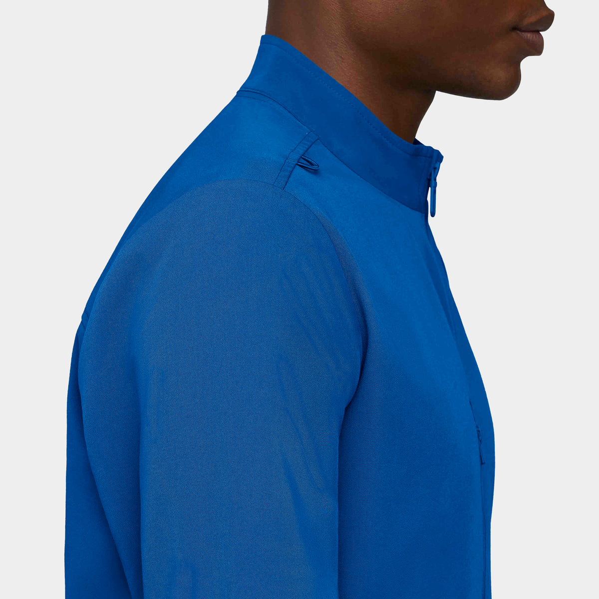Men's 5-Pocket Full-Zip Track Scrub Jacket